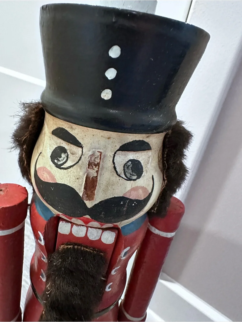 Classic Red Wooden Nutcracker Soldier,15 inches